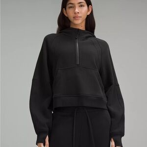 Lululemon Oversized Half-Zip Scuba Black